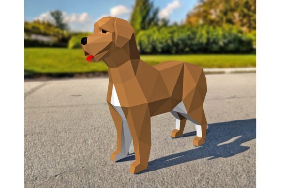 Cane Corso Sculpture 3D SVG for Local Business Branding