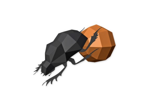 Detailed Review: DIY Scarab Beetle - 3d Papercraft