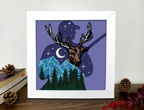 Hunting 3D Shadow Box Svg Review for Digital Sellers